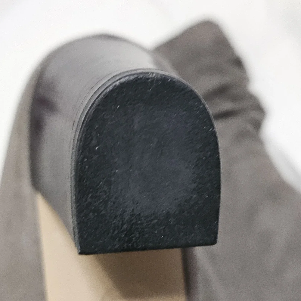 CIRCUS Willow by SAM EDELMAN Grey Suede Dress‎ Boot Side Zip 3